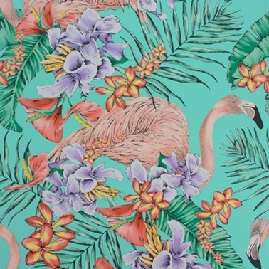 Wallpaper W6800-01 Flamingo Club - MATTHEW WILLIAMSON