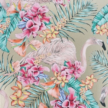 Wallpaper W6800-07 Flamingo Club - MATTHEW WILLIAMSON
