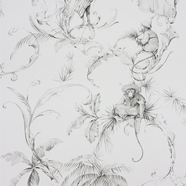 Papel Pintado NCW4205-05-Barbary Toile - NINA CAMPBELL