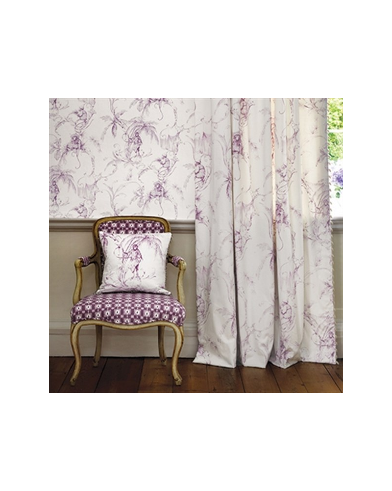 Tecido NCF4193-04-Barbary Toile NINA CAMPBELL