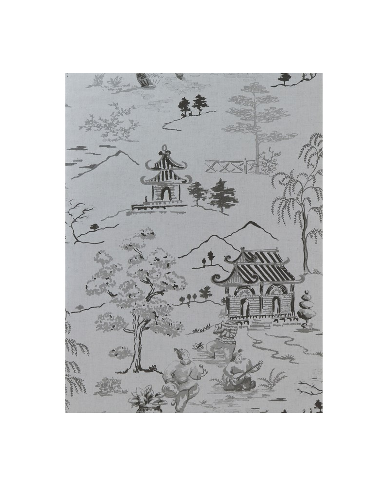 Papel Pintado GDW-5256-003 Singapur Plata - LORENZO CASTILLO Papel Pintado GDW-5256-003 Singapur Plata - LORENZO CASTILLO