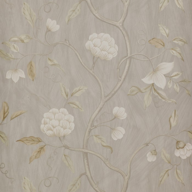 Wallpaper CFW7949-10 SNOW TREE Silver - COLEFAX AND FOWLER