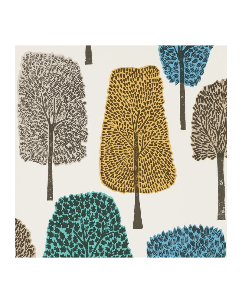 Papier peint NFIK111084-cedar-almond cobalt midnight - SCION
