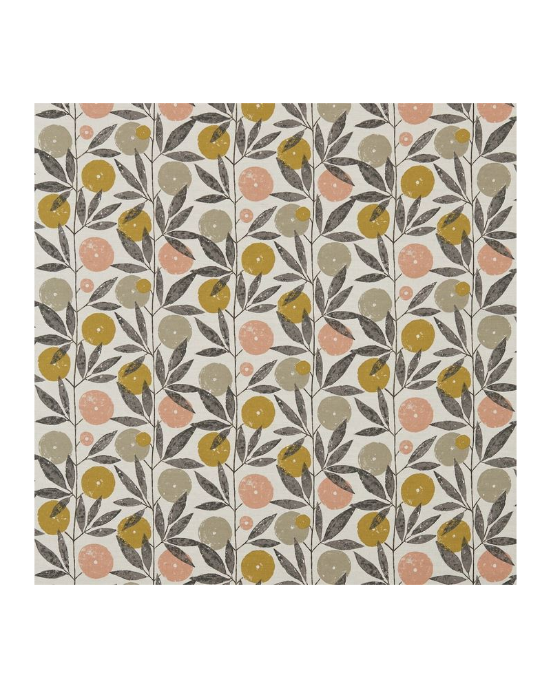 Fabric NFIK120359-blomma-toffee blush putty SCION
