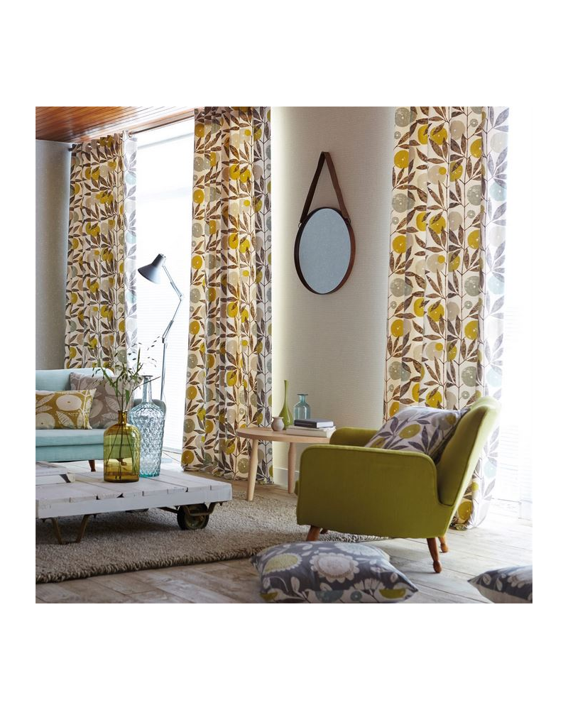 Fabric NFIK120359-blomma-toffee blush putty SCION