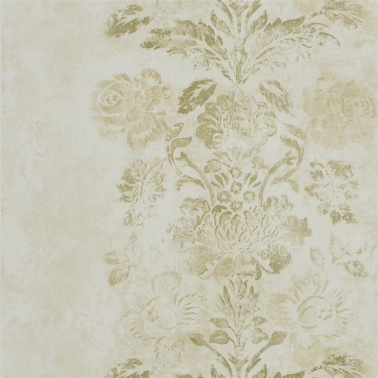 Papier peint PDG674-07 DAMASCO - GOLD - Designers Guild