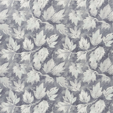 Tela FDG2359_02 FRESCO-LEAF-GRAPHITE Designers Guild