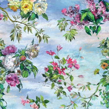 Tela FDG2361_01 CAPRIFOGLIO-GRANDE-SKY Designers Guild