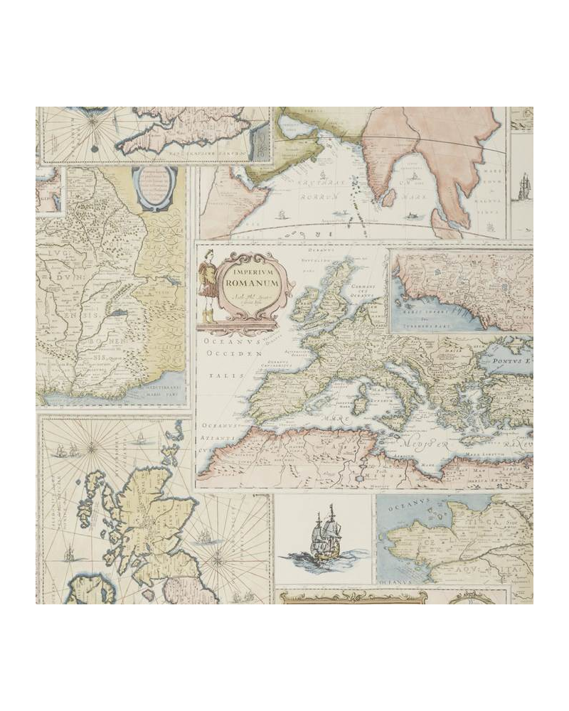 Papier peint FG078_Y101 BOHEMIAN TRAVELS - MULBERRY Papier peint FG078_Y101 BOHEMIAN TRAVELS - MULBERRY