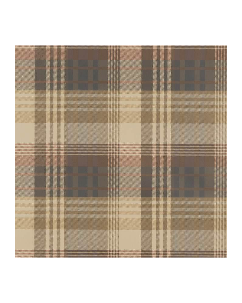 Wallpaper FG079_V78 ANCIENT TARTAN - MULBERRY