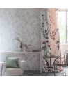 Papel de parede PDG685-08 FONTAINEBLEAU - SILVER - Designers Guild
