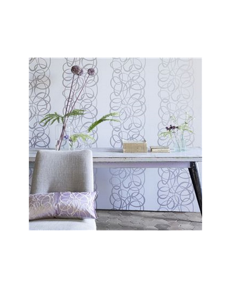Tapete PDG689-04 MARQUISETTE - PLATINUM - Designers Guild