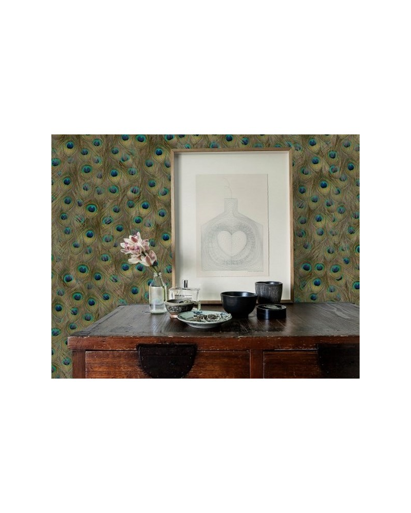 Papier peint 5800051 Peafowl Original - COORDONNE