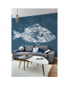 Papier peint M 2501-2 POISSONS - Tres Tintas