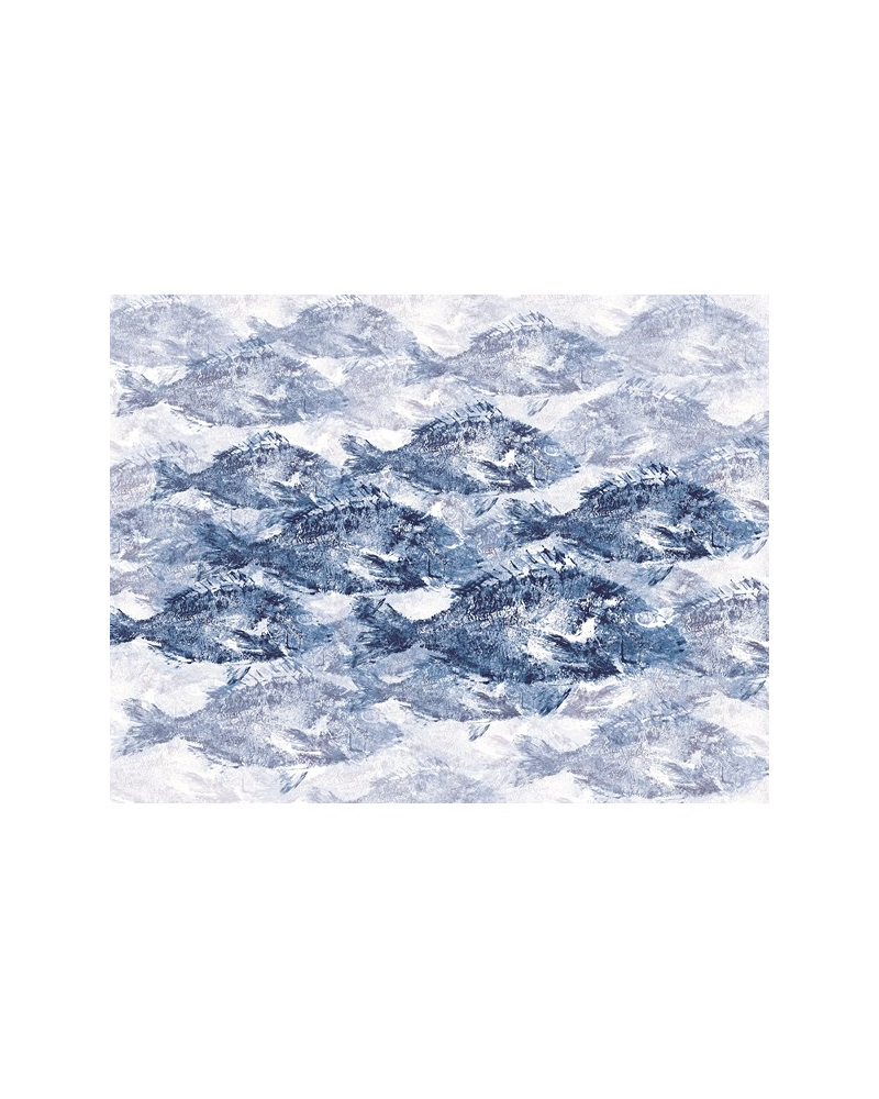 Papier peint M 2501-3 POISSONS DANCE - Tres Tintas Papier peint M 2501-3 POISSONS DANCE - Tres Tintas