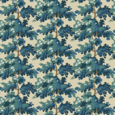 Papier peint Raphael 444-66 Dark Blue - SANDBERG