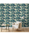 Wallpaper Raphael 444-66 Dark Blue - SANDBERG