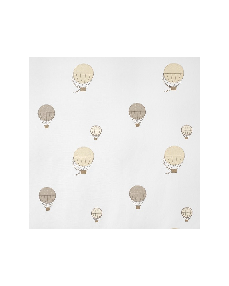 Tissus MWS29931111 MONTGOLFIERES BRODEES BEIGE Casadeco Tissus MWS29931111 MONTGOLFIERES BRODEES BEIGE Casadeco