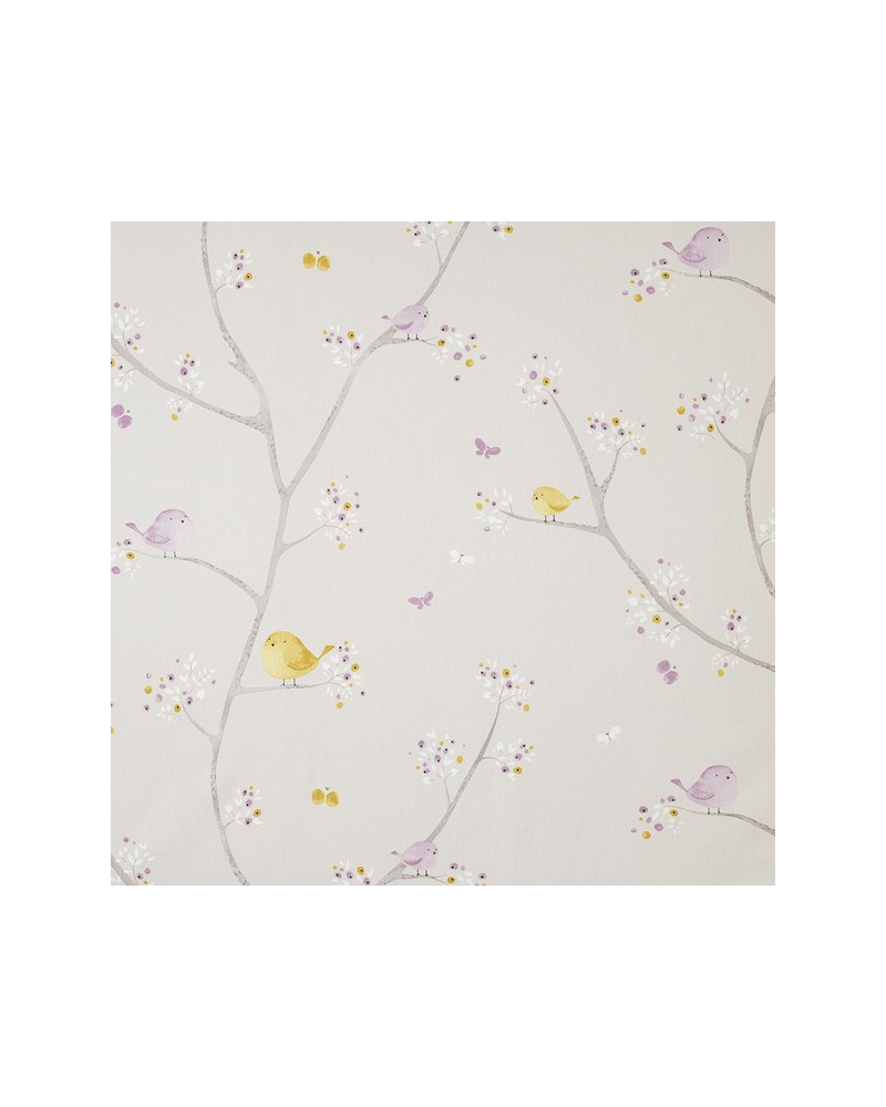 Tissus MWS80025224 OISEAUX PARME JAUNE Casadeco Tissus MWS80025224 OISEAUX PARME JAUNE Casadeco