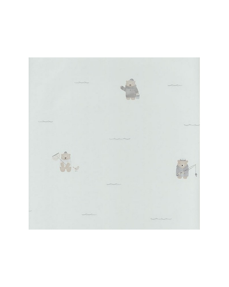 Wallpaper MLW29701133 OURS PLAGE BEIGE - Casadeco Wallpaper MLW29701133 OURS PLAGE BEIGE - Casadeco