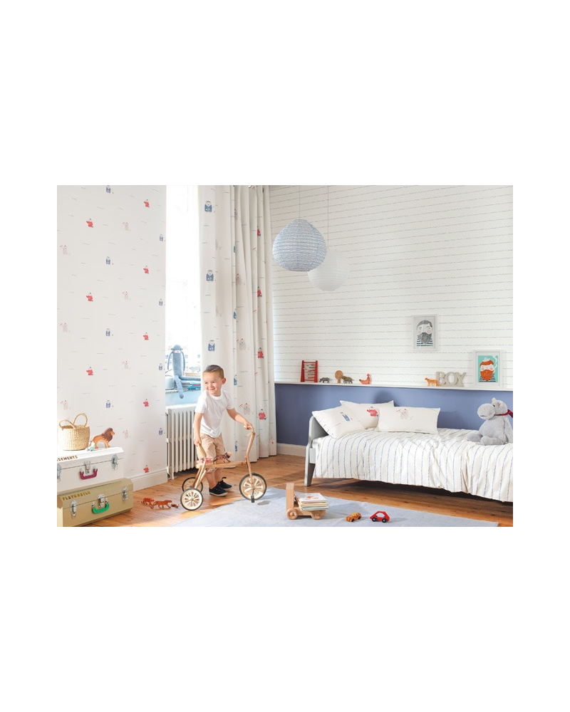 Wallpaper MLW29716538 VAGUES BLEU MARINE - Casadeco