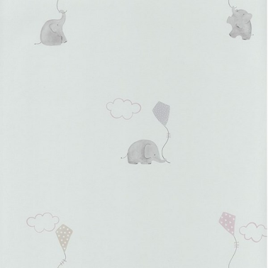 Papel Pintado MLW29734231 ELEPHANTS ROSE - Casadeco