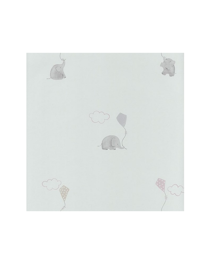 Papel Pintado MLW29734231 ELEPHANTS ROSE - Casadeco