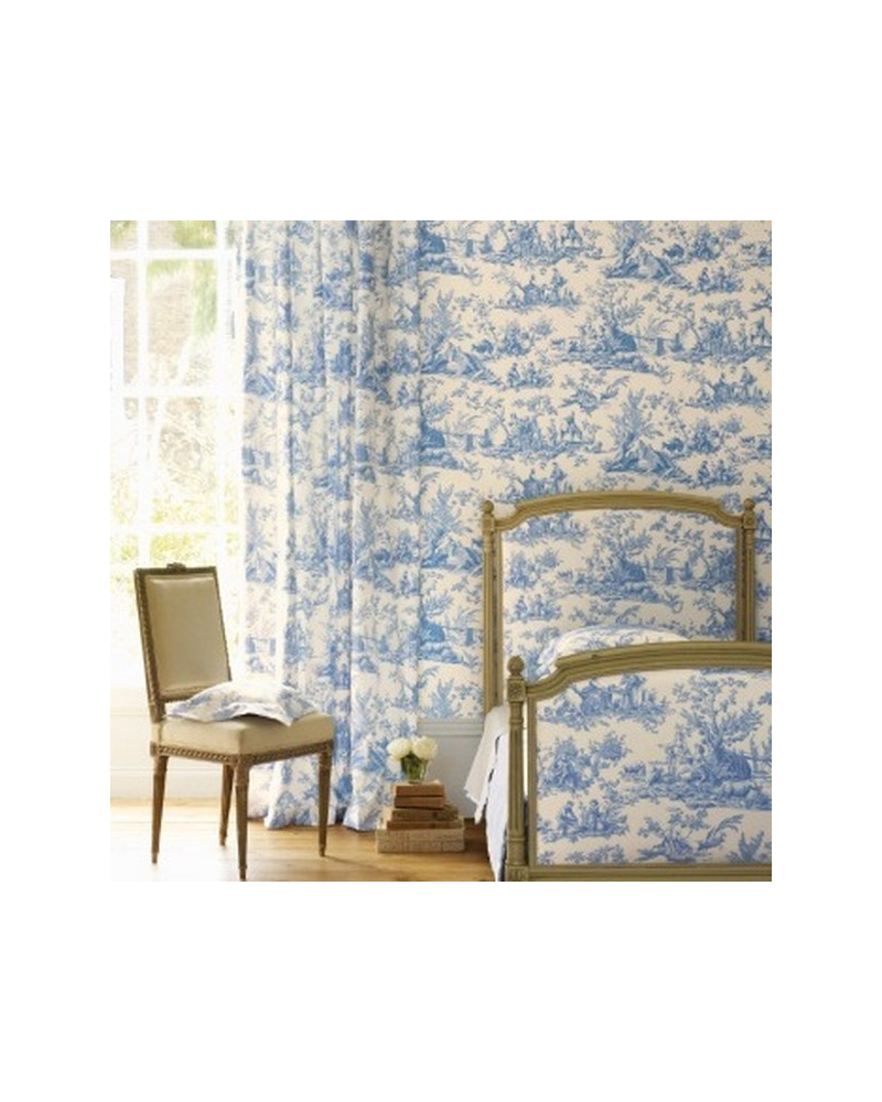 Tela 04705-01 BELLEGARDE BLEU MANUEL CANOVAS