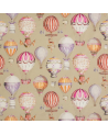 Fabric 0874-02 L-ENVOL TOMATE MANUEL CANOVAS