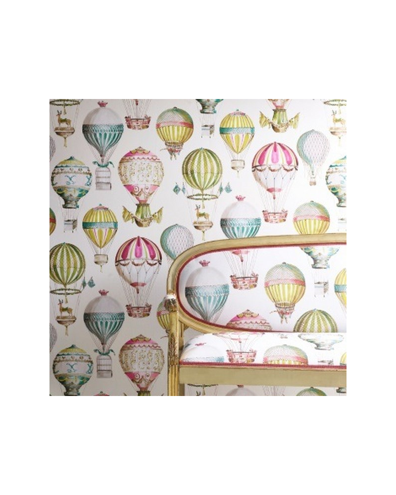 Tessuti 0874-03 L-ENVOL MULTICOLORE MANUEL CANOVAS
