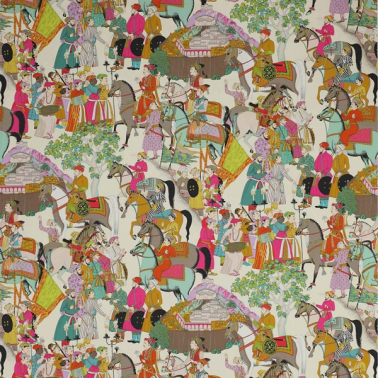 Tecido 04758-01 DARA TURQUOISE MANUEL CANOVAS
