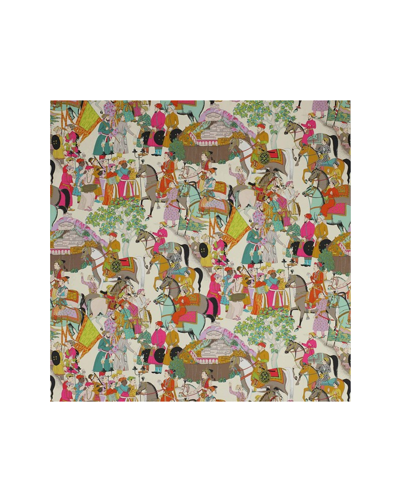 Tissus 04758-01 DARA TURQUOISE MANUEL CANOVAS