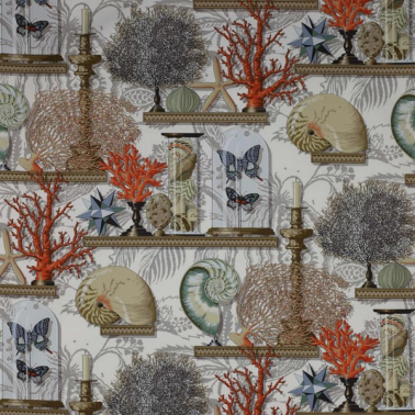 Dekostoff 04766-01 LE CABINET DE CURIOSITE CORAIL MANUEL CANOVAS