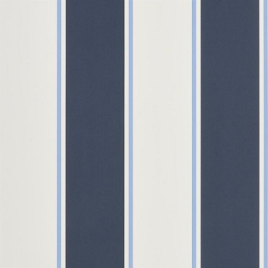Papel Pintado PRL703-03 Mapleton Stripe Midnight - Ralph Lauren Home