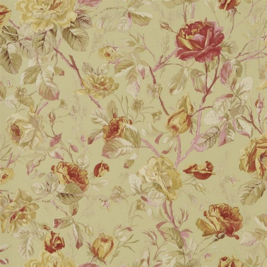 Carta da Parati PRL705-04 Marston Gate Floral Celadon - Ralph Lauren Home