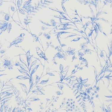 Carta da Parati PRL710-02 Fern Toile Bluebell - Ralph Lauren Home