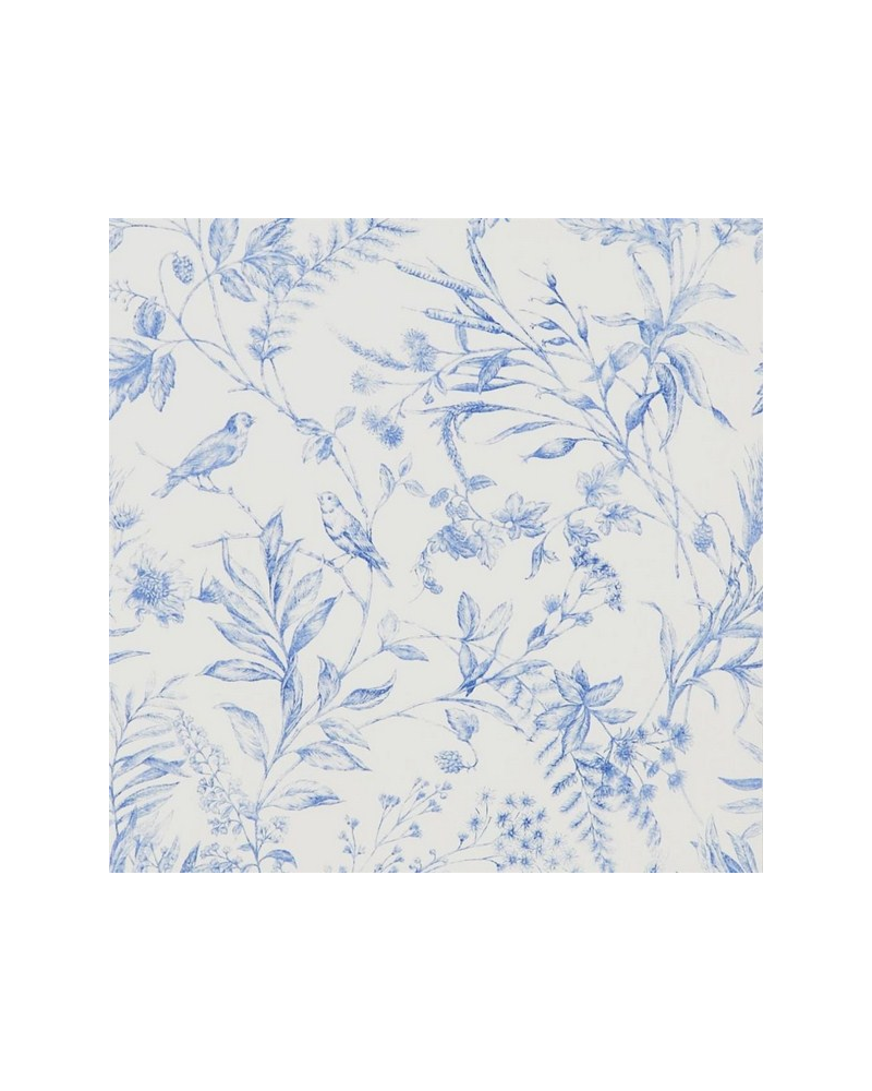 Wallpaper PRL710-02 Fern Toile Bluebell - Ralph Lauren Home Wallpaper PRL710-02 Fern Toile Bluebell - Ralph Lauren Home