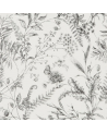 Papier peint PRL710-04 Fern Toile Ethed Black - Ralph Lauren Home