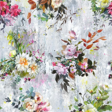 Papel Pintado PDG717-01 Aubriet Fuchsia - Designers Guild