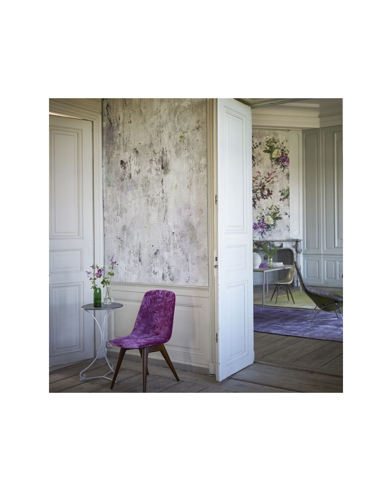 Papier peint PDG718-01 Corneille Fuchsia - Designers Guild