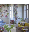 Tecido FDG2559-01 Aubriet Fuchsia Designers Guild