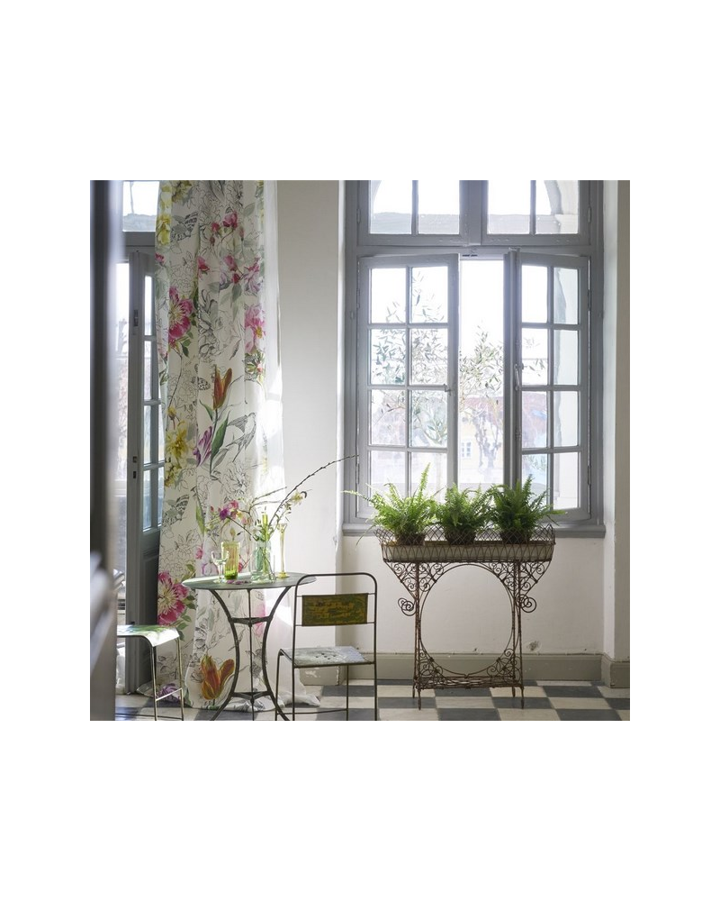 Fabric FDG2561-01 Sibylla Fuchsia Designers Guild