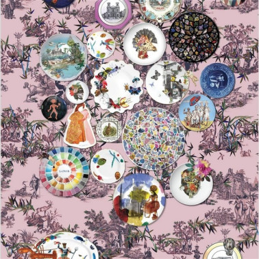Papier peint PLC1002-01 FOLIE MYRTILLE - CHRISTIAN LACROIX