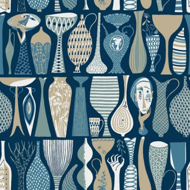Papel de parede 1759 POTTERY - BORAS TAPETER