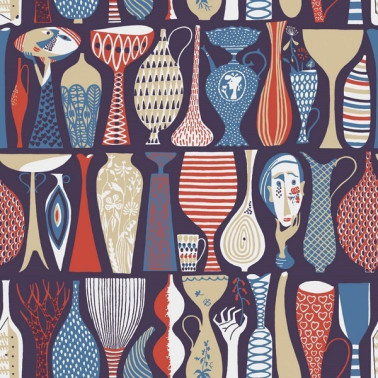 Papel de parede 1760 POTTERY - BORAS TAPETER