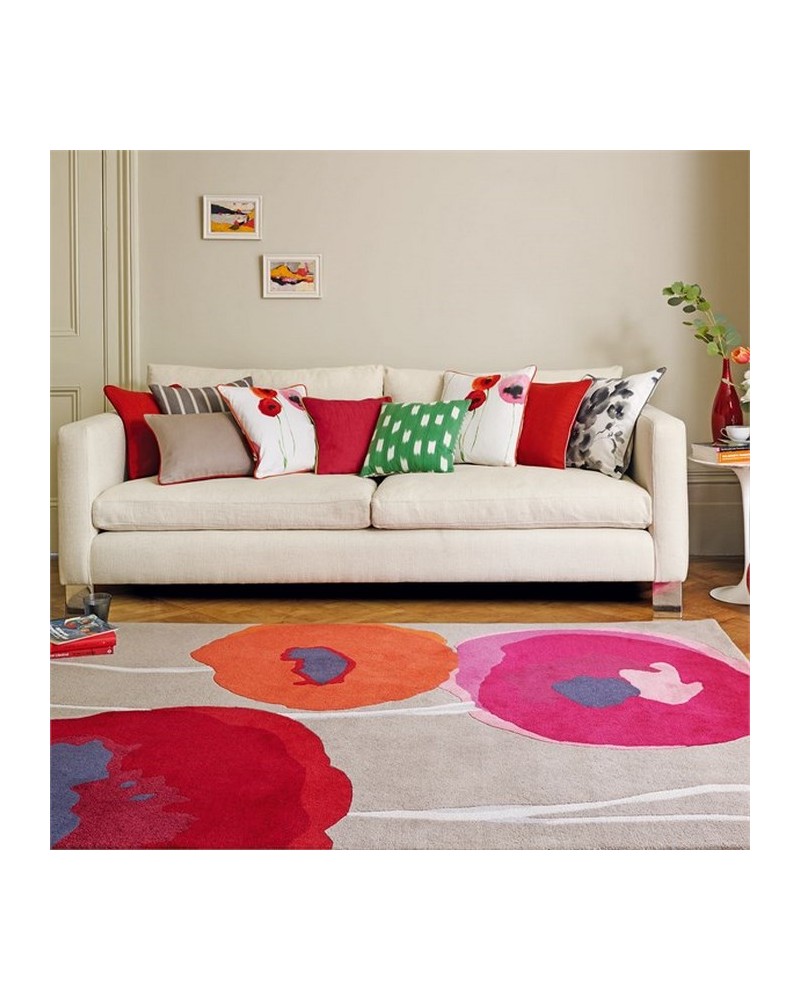 Teppiche POPPIES RED-ORANGE 45700 - Sanderson