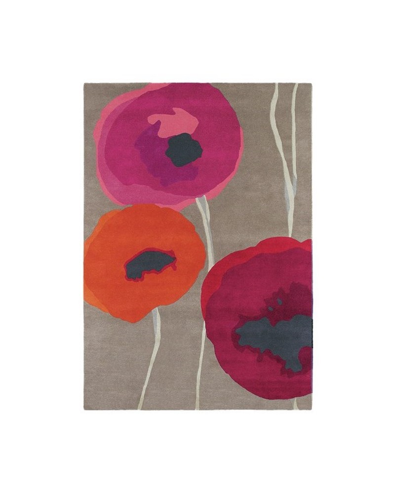 Teppiche POPPIES RED-ORANGE 45700 - Sanderson