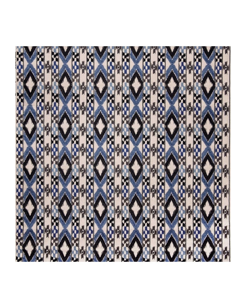 Fabric GDT-5403-001 Queen Negro Azul GASTON Y DANIELA Fabric GDT-5403-001 Queen Negro Azul GASTON Y DANIELA