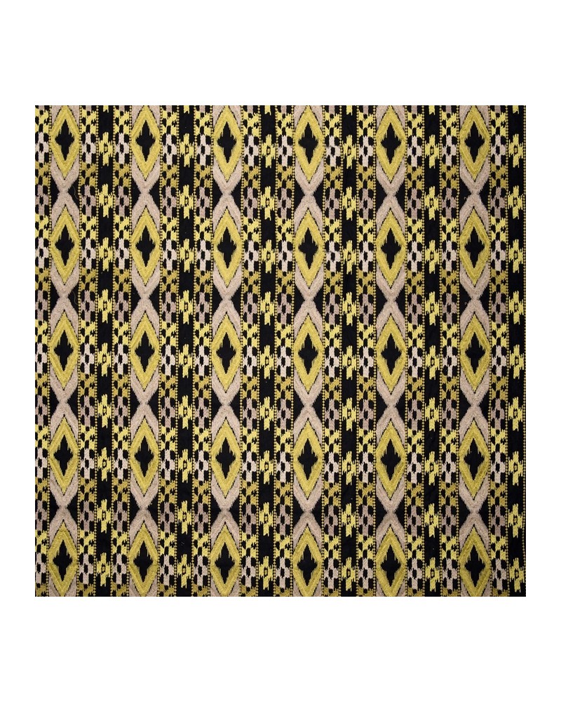 Fabric GDT-5403-004 Queen Negro Amarillo GASTON Y DANIELA Fabric GDT-5403-004 Queen Negro Amarillo GASTON Y DANIELA