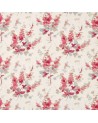 Dekostoff DWAP226290 DELPHINIUMS Coral Sanderson